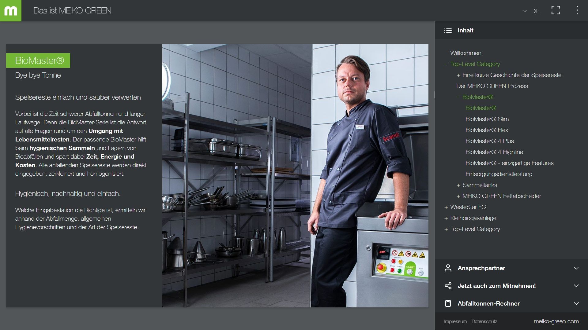 Meiko-Menu Meiko-Menu