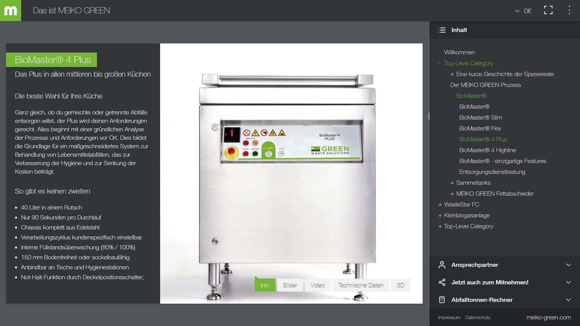 Meiko-Menu Meiko-Menu