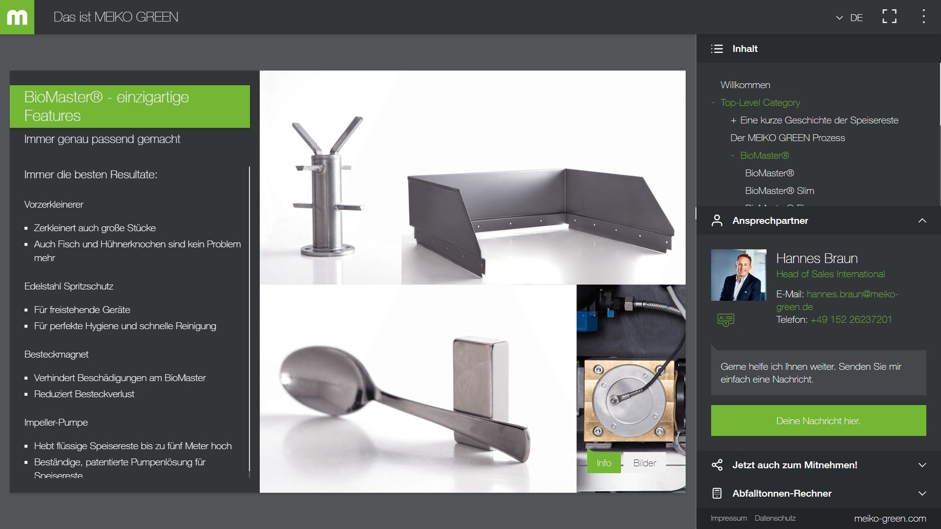 Meiko-Menu Meiko-Menu