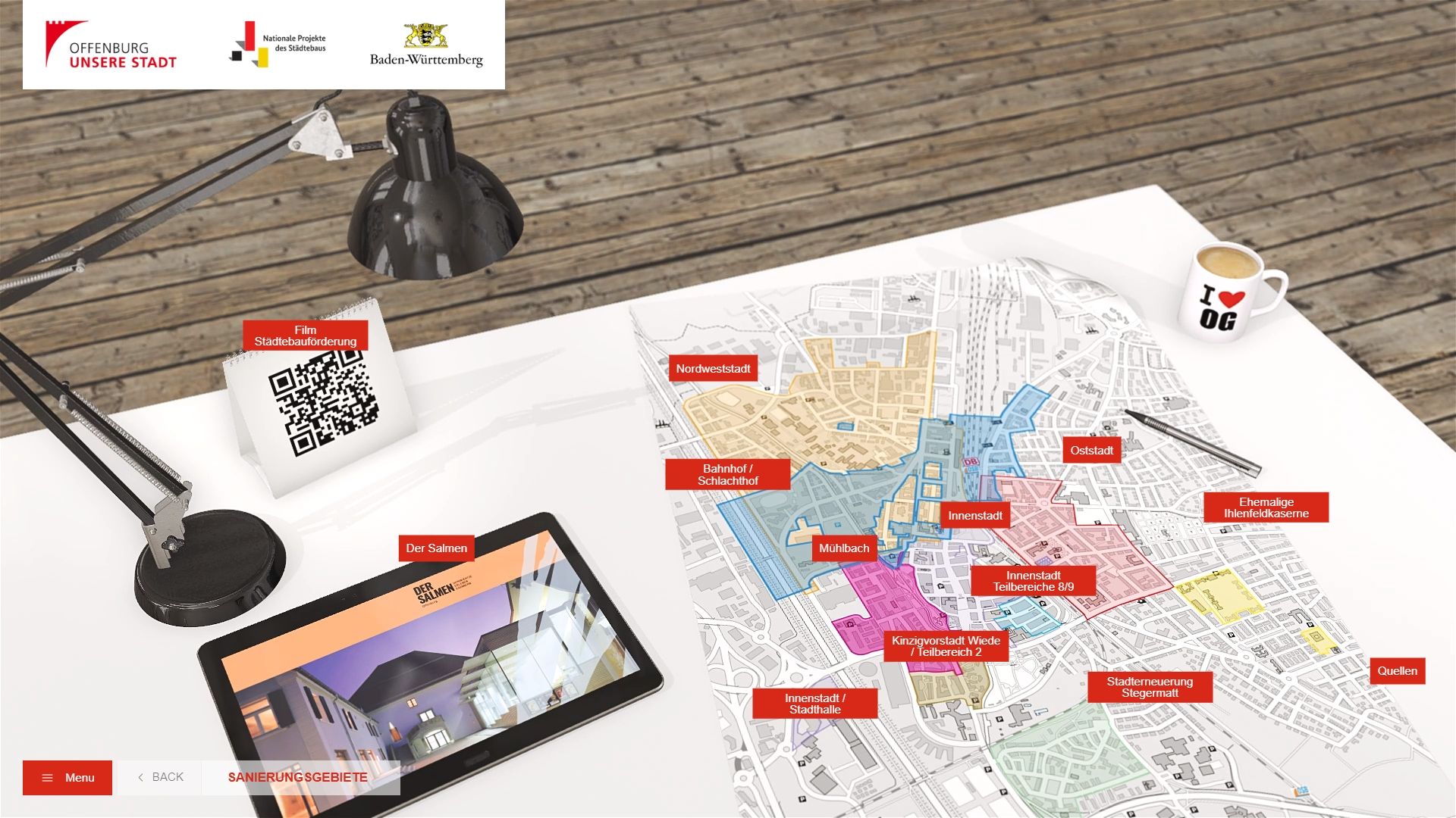 Offenburger Sanierungsgebiete